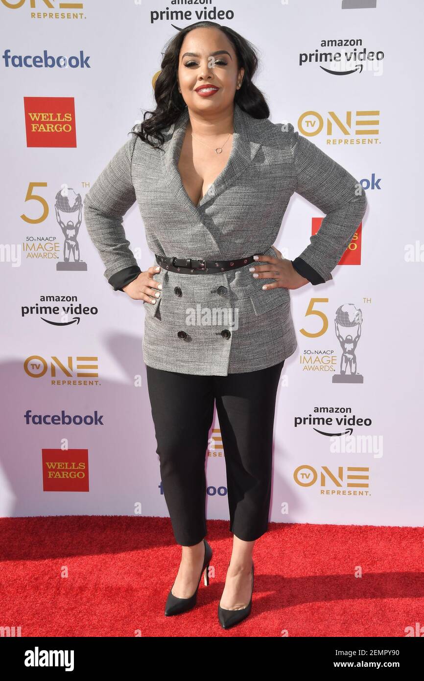 Vanessa Baden-Kelly at the 50th NAACP Image Awards held at Dolby