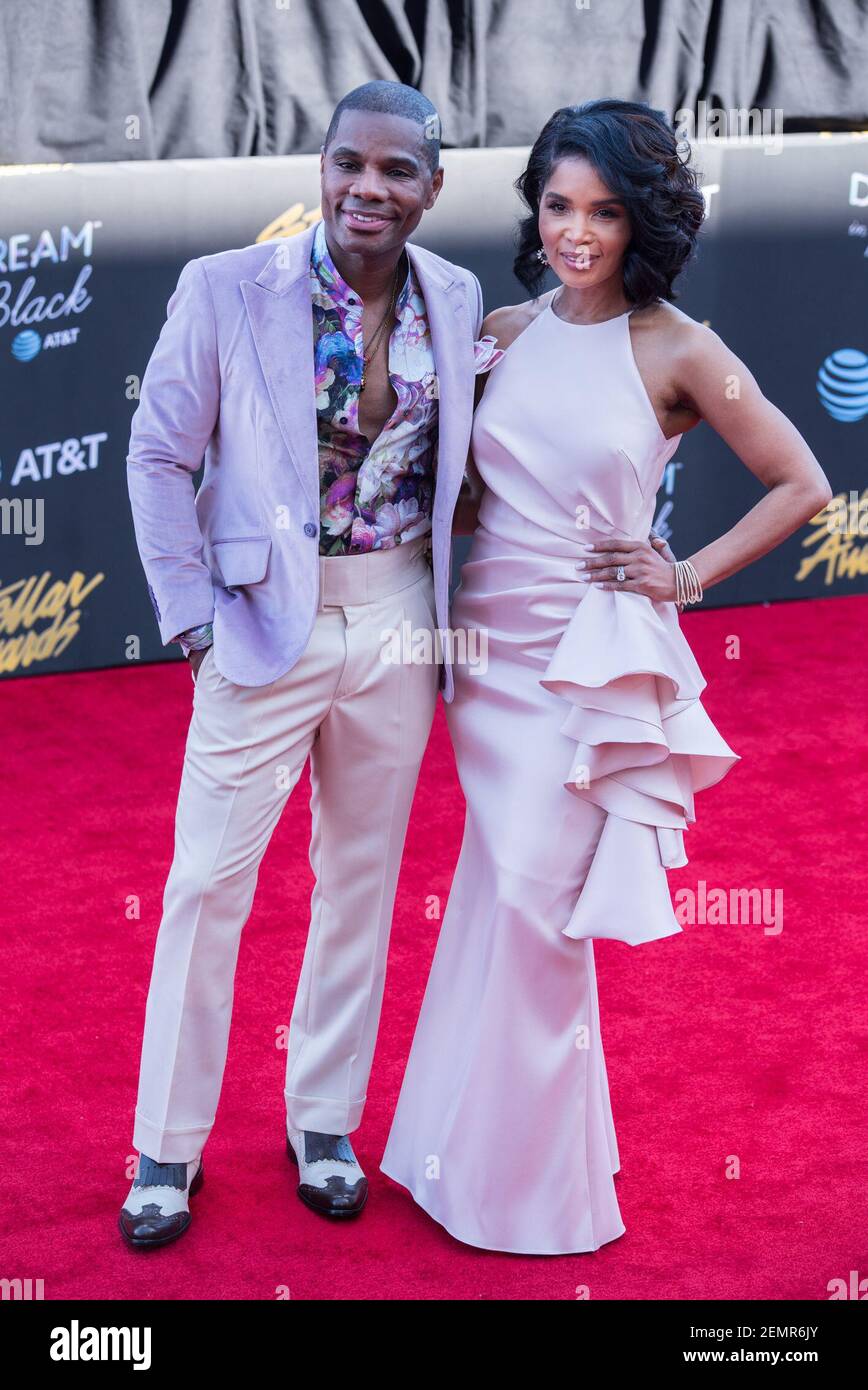 Kirk Franklin w/ Wife Tammy Collins at the 34th Stellar Awards held at