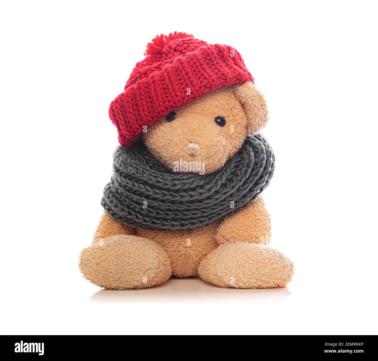 Cuddly white teddy bear red hi-res stock photography and images - Alamy