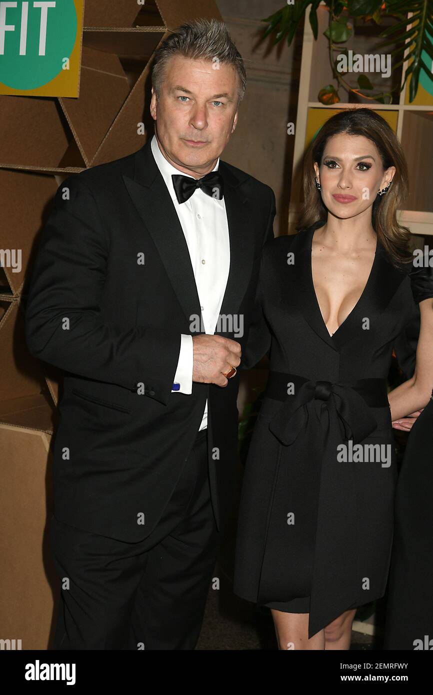 Alec Baldwin and Hillaria Baldwin attend FIT's 2019 Annual Awards Gala on April 3, 2019 at the