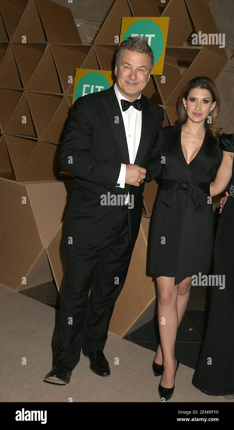 Alec Baldwin and Hillaria Baldwin attend FIT's 2019 Annual Awards Gala on April 3, 2019 at the