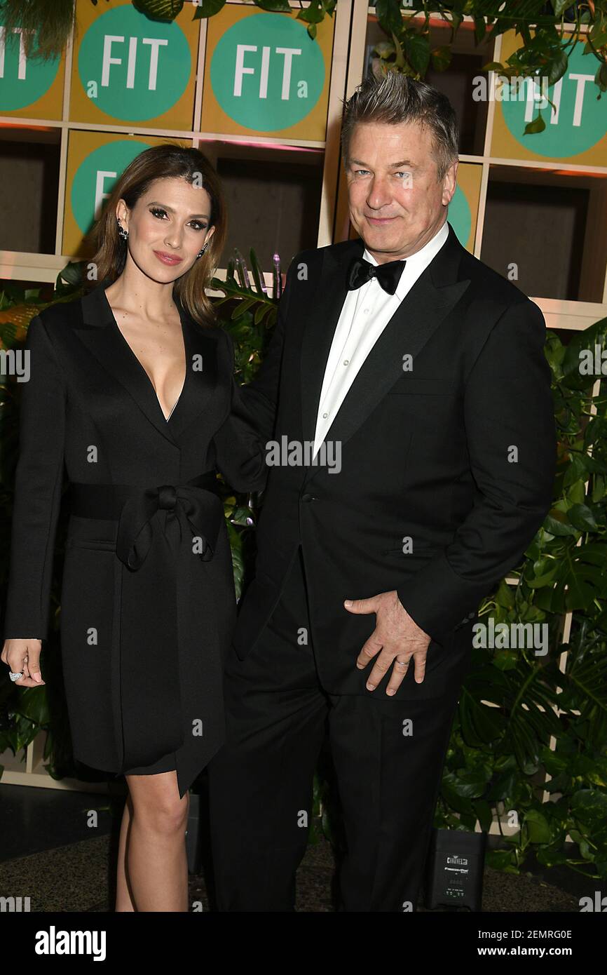 Alec Baldwin and Hillaria Baldwin attend FIT's 2019 Annual Awards Gala on April 3, 2019 at the