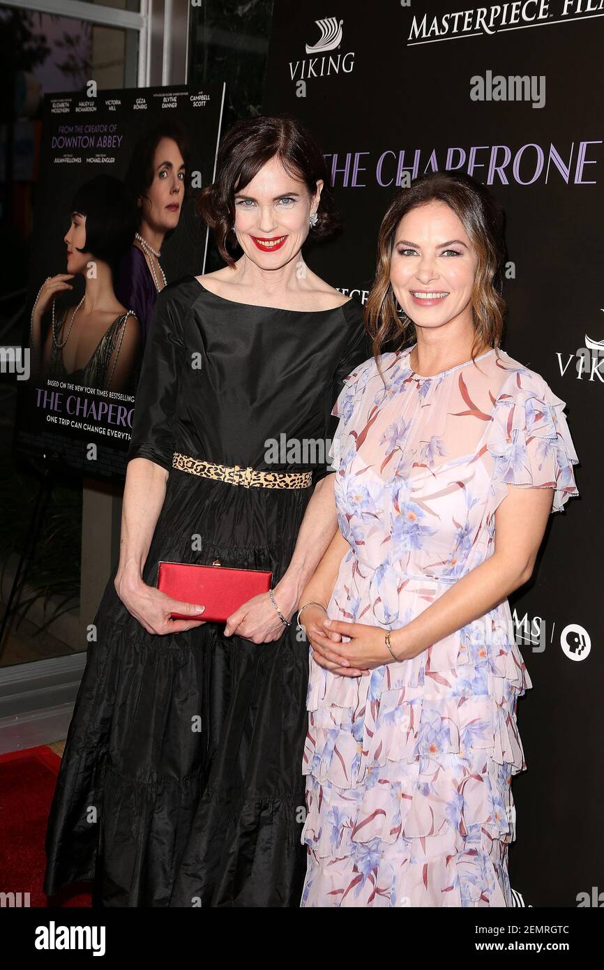 Elizabeth McGovern, Victoria Hill attend the Los Angeles Premiere Of