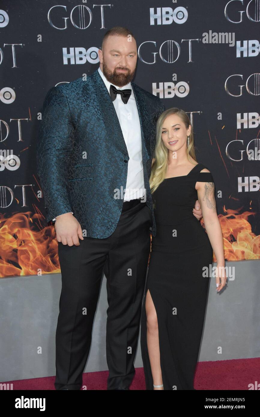 Hafthor Bjornsson And Kelsey Henson Attend The Premiere For The Final hafthor-bjornsson-and-kelsey-henson-attend-the-premiere-for-the-final
