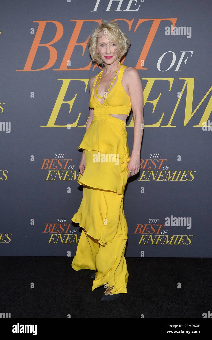 Actress Anne Heche attends "The Best Of Enemies" NYC Premiere at AMC