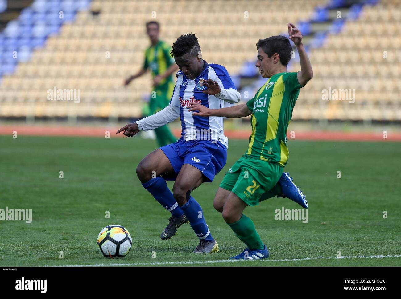 Vila Nova de Gaia, 04/04/2019 - Fc Porto received this morning the Tondela,  in the EstÃ¡dio Jorge Sampaio, in game of the 3rd day of the III Phase of  the National Championship