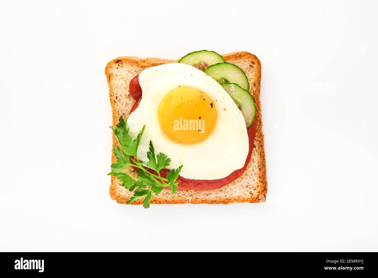 Fried Egg Isolated Images – Browse 181 Stock Photos, Vectors, and Video