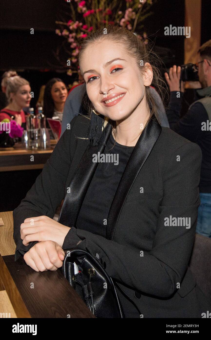 Ester Peony during the Eurovision in Concert meeting prior to the  Eurovision Song Contest 2019 in Israel (Photo by DPPA/Sipa USA Stock Photo  - Alamy