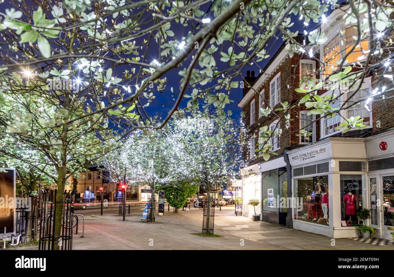 Wimbledon village shops hires stock photography and images Alamy