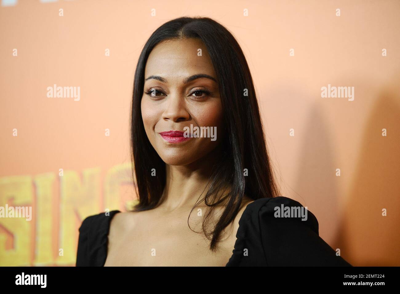 Actress Zoe Saldana attends the "Missing Link" New York City Premiere