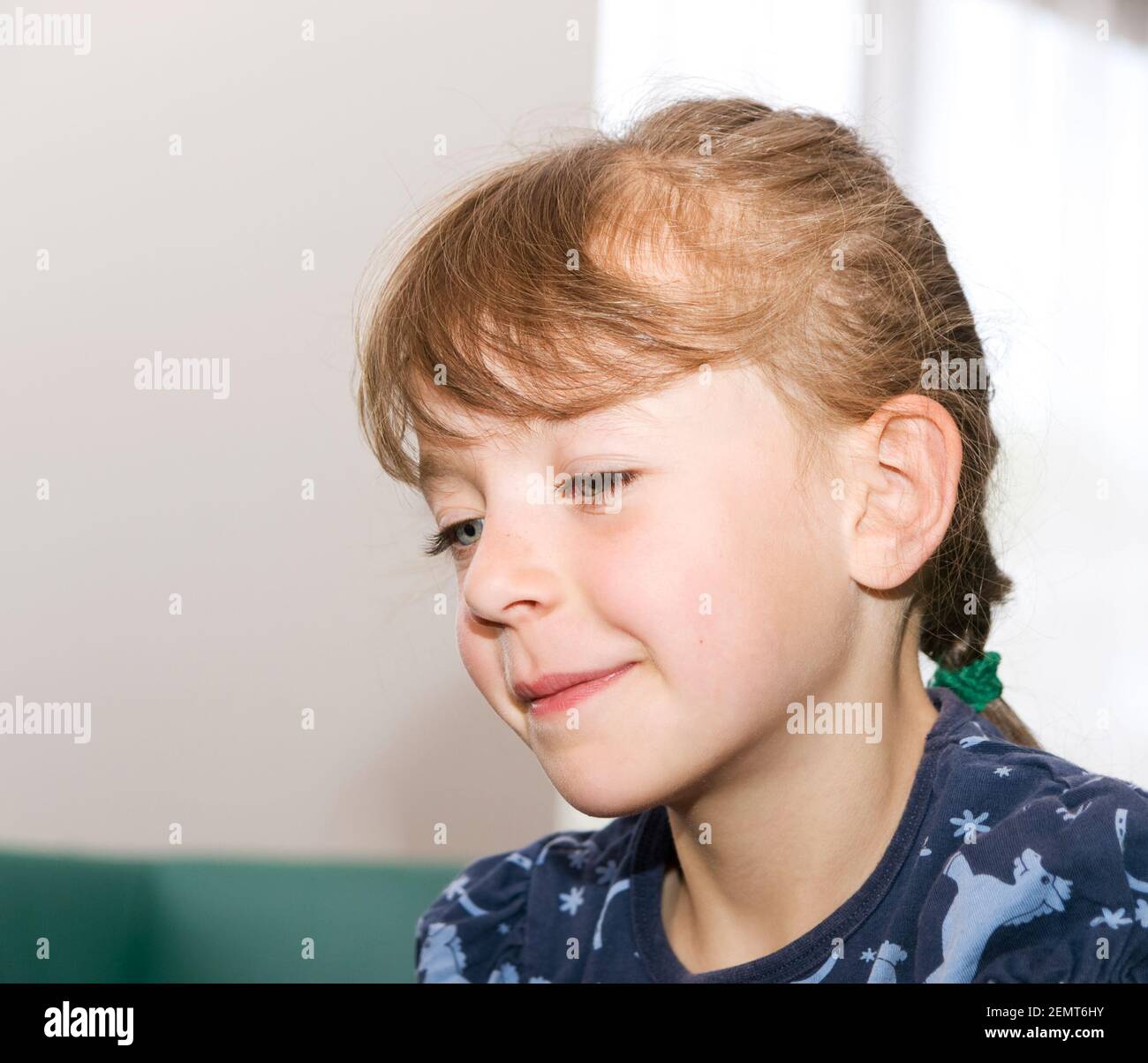Portrait of nice happy girl Stock Photo - Alamy
