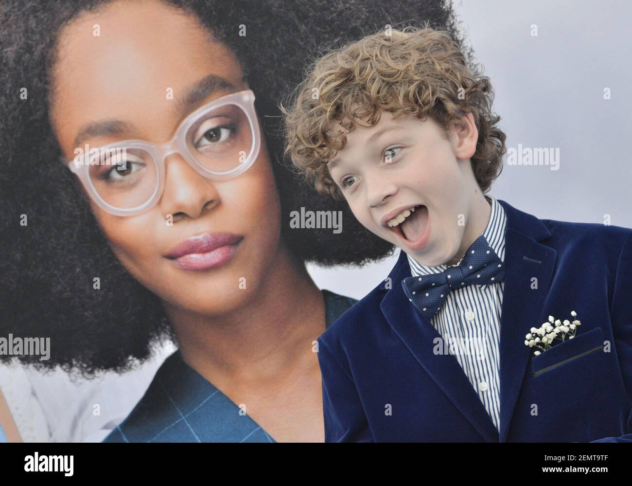 Tucker Meek arrives at the “Little” Los Angeles Premiere held at the