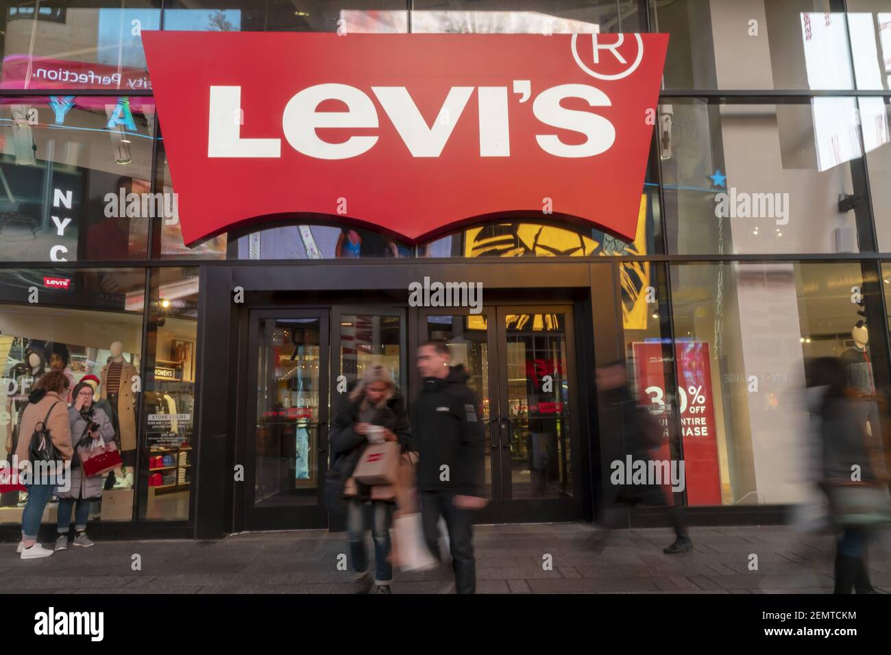 Levi Strauss & Co clothing products on display in a UK store Stock Photo -  Alamy