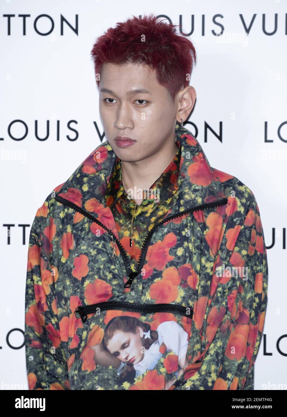 South Korean R B And Hip Hop Singer Crush Attends A Photo Call For The French Luxury Fashion Brand Louis Vuitton Pop Up Store Opening Ceremony In Seoul South Korea On April 10 2019