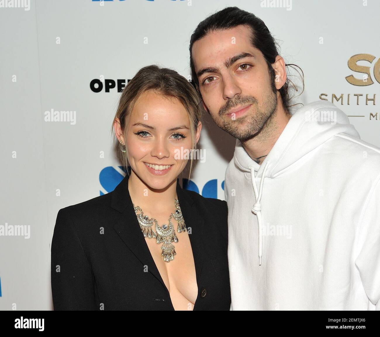 L-R: Nanette Orellana and Ringo Merea attend the NY premiere of