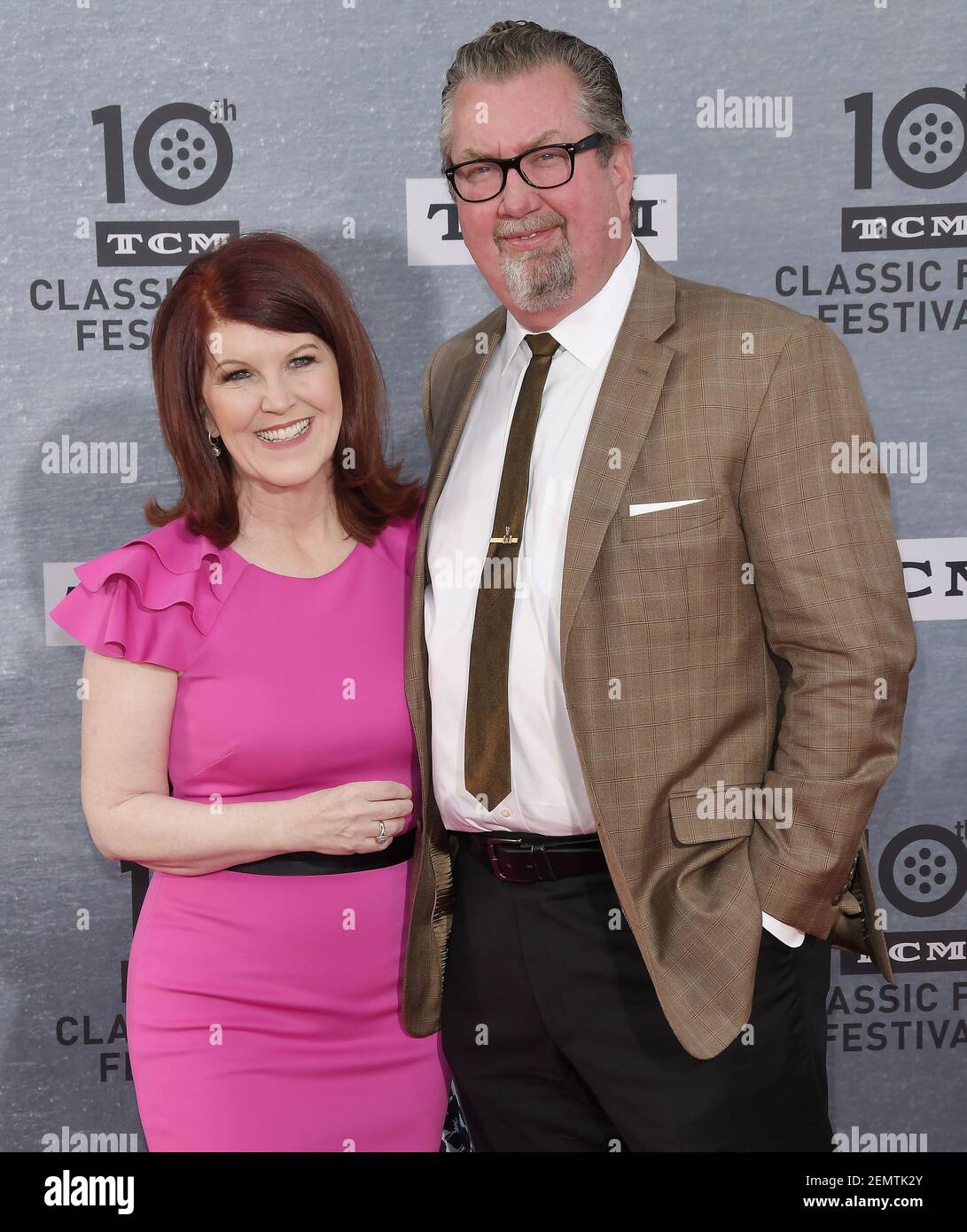(LR) Kate Flannery and Chris Haston at the 2019 TCM Classic Film