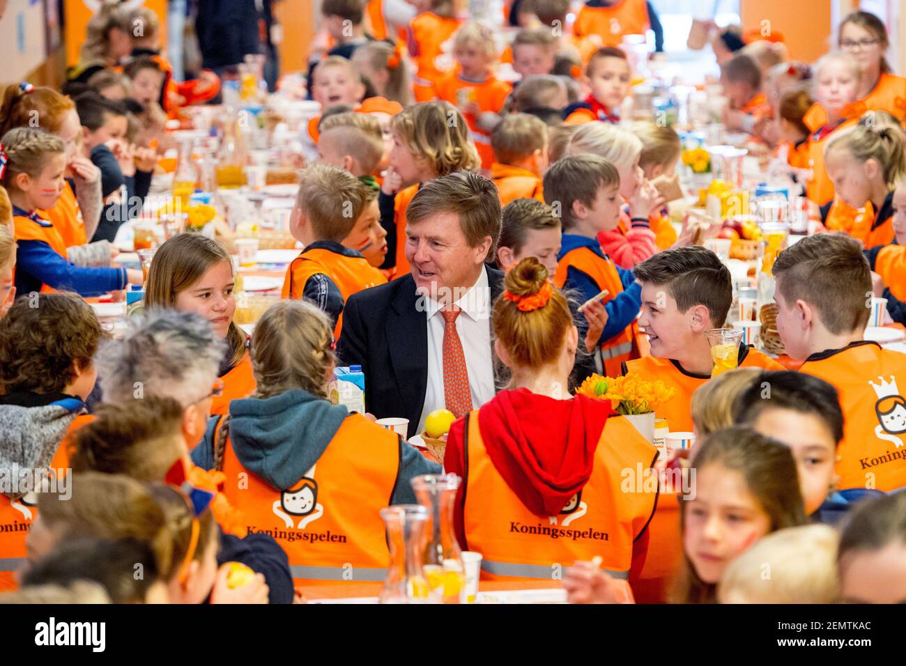 King Willem Alexander at the 2019 King's Games (Koningsspelen) in ...