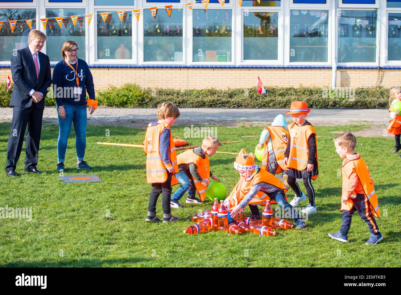 King Willem Alexander at the 2019 King's Games (Koningsspelen) in ...