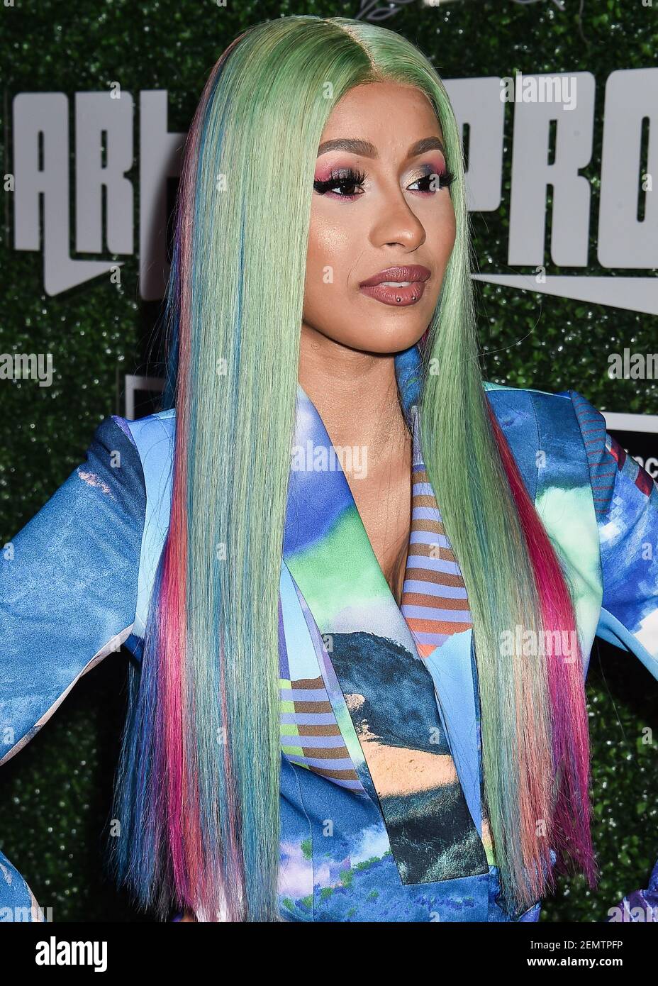 WEST HOLLYWOOD, LOS ANGELES, CALIFORNIA, USA - APRIL 12: Rapper Cardi B ...