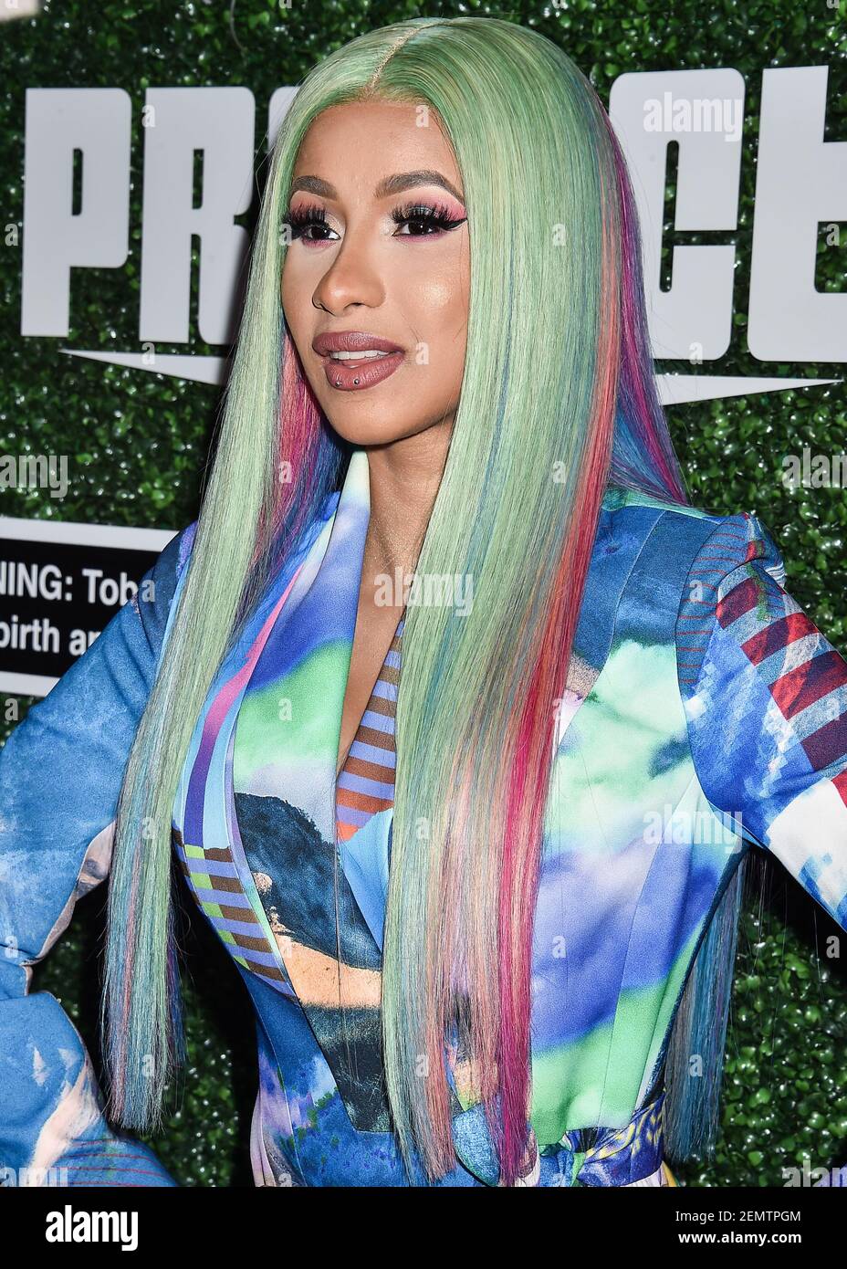 WEST HOLLYWOOD, LOS ANGELES, CALIFORNIA, USA - APRIL 12: Rapper Cardi B ...