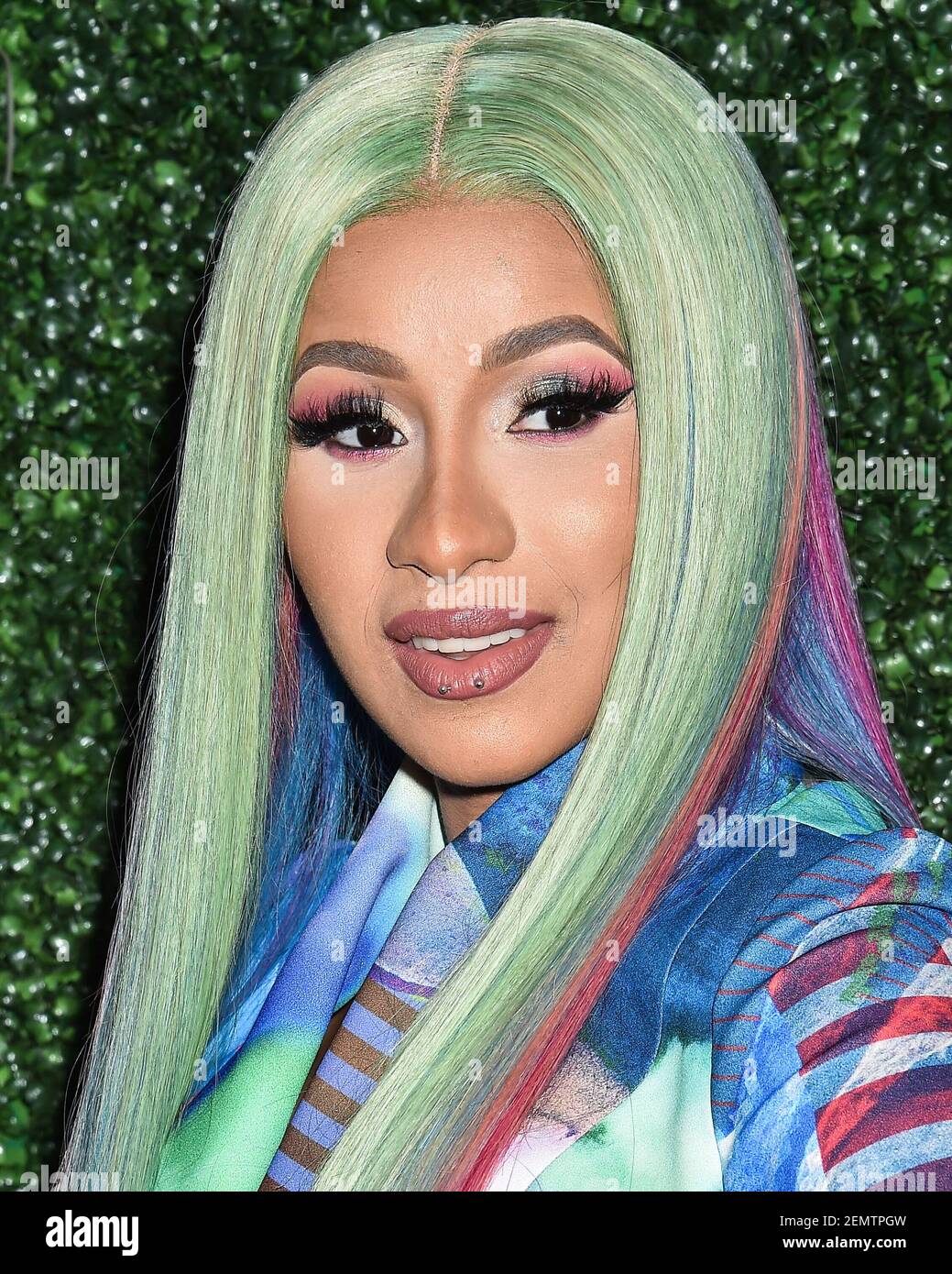 WEST HOLLYWOOD, LOS ANGELES, CALIFORNIA, USA - APRIL 12: Rapper Cardi B ...