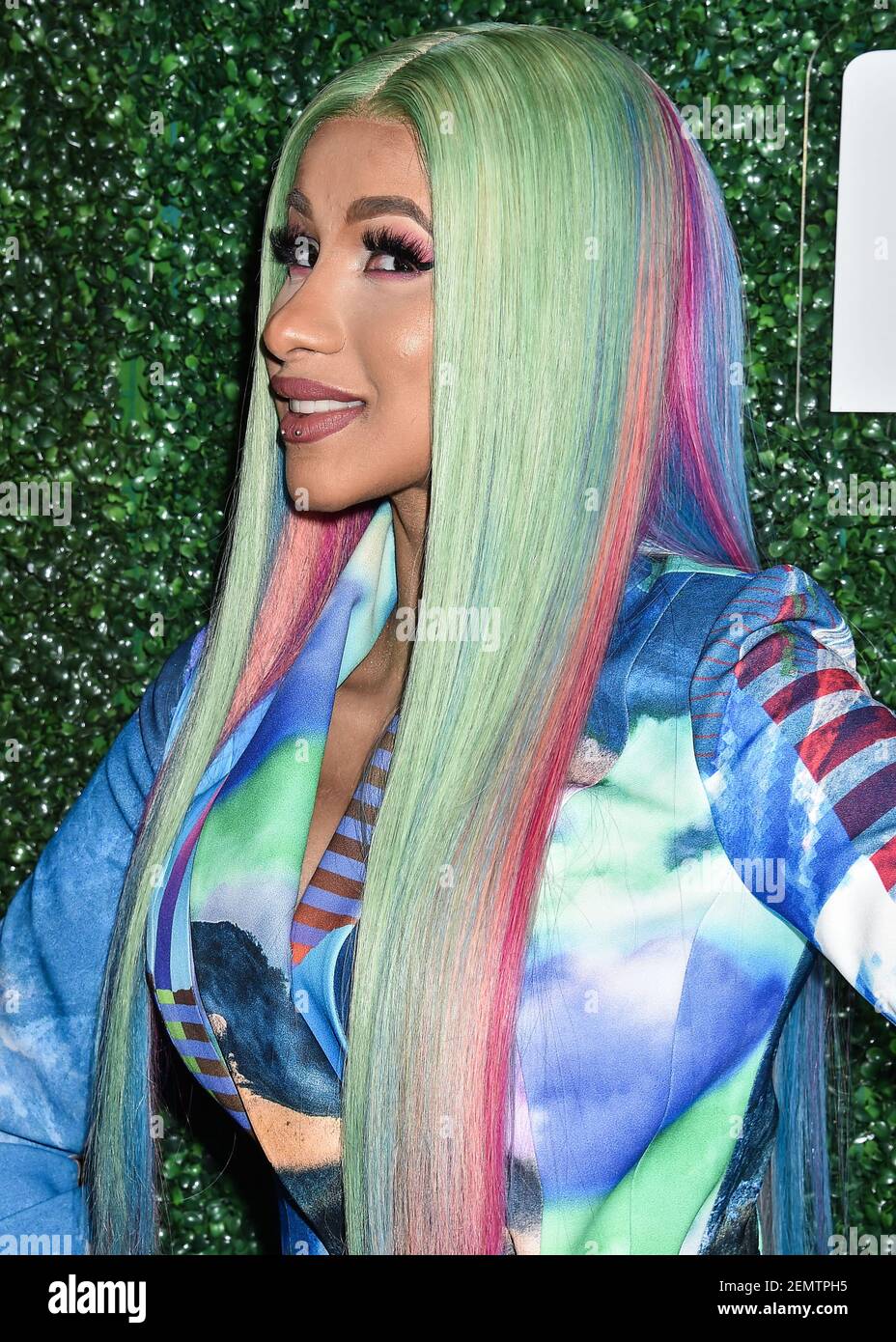 WEST HOLLYWOOD, LOS ANGELES, CALIFORNIA, USA - APRIL 12: Rapper Cardi B ...