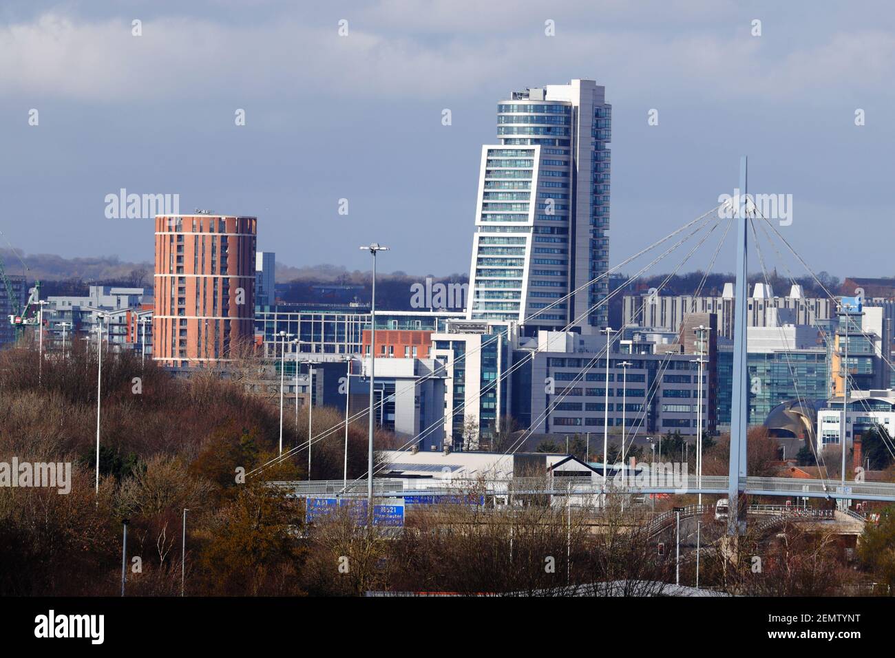 Candle House & Bridgewater Place at Granary Wharf in Leeds City Centre