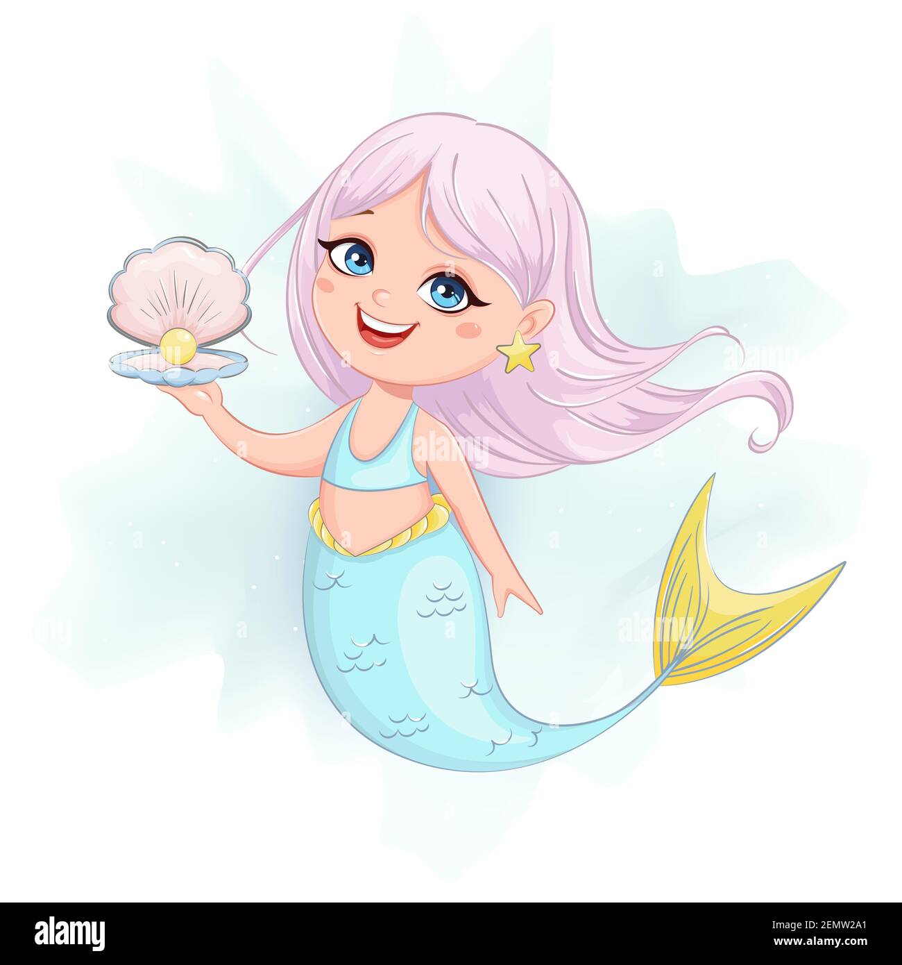 Little Mermaid Cut Out Stock Images Pictures Alamy