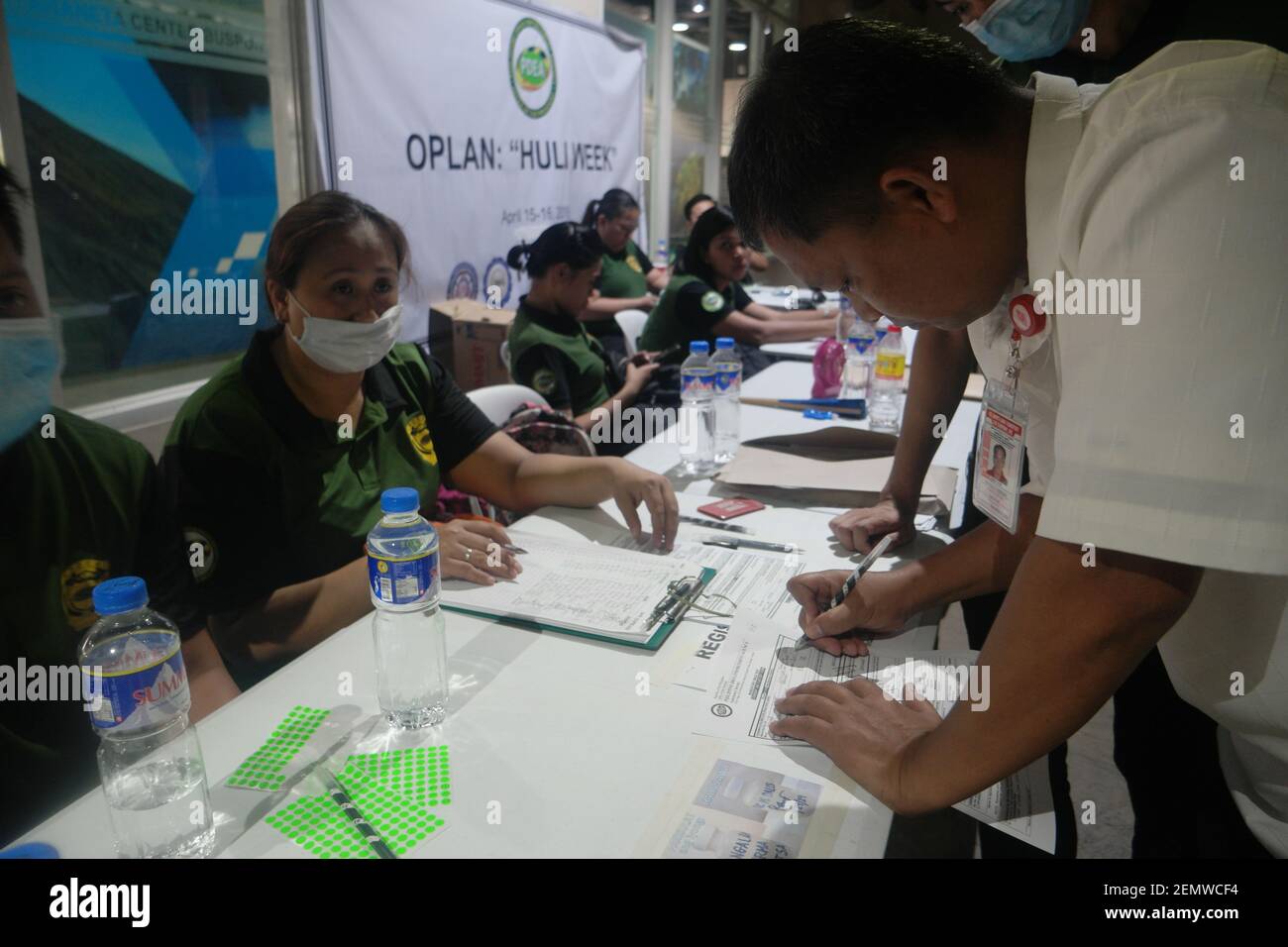 Around 7,729 transportation hub workers in Metro Manila underwent