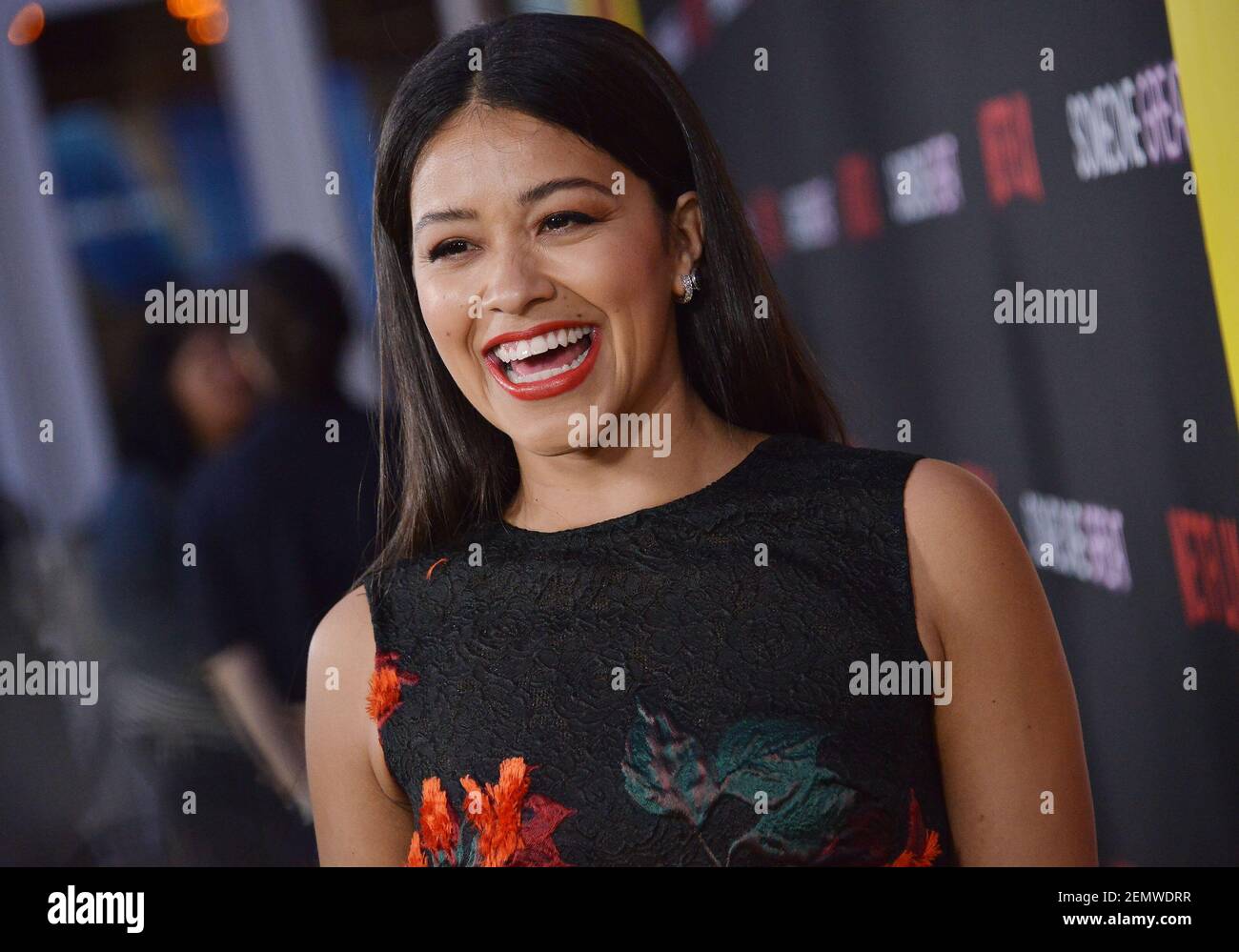 Gina Rodriguez arrives at Netflix's "Someone Great" Screening held at