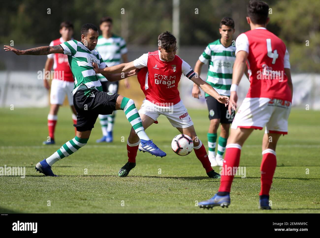 Esposende, 04/20/2019 - Sporting Clube de Braga faced Sporting Clube de  Portugal this afternoon, in