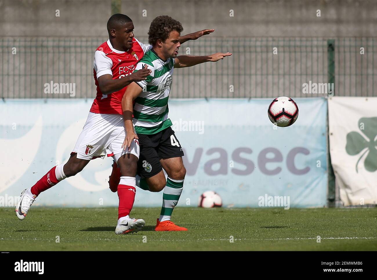 Esposende, 04/20/2019 - Sporting Clube de Braga faced Sporting Clube de  Portugal this afternoon, in the 8th round of the second stage of the Liga  Revelação sub-23, Champion'swdown. The The game was