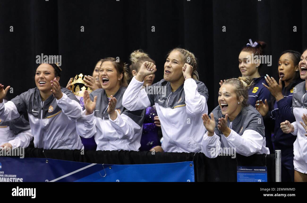 Lsu gymnastics hi-res stock photography and images - Alamy