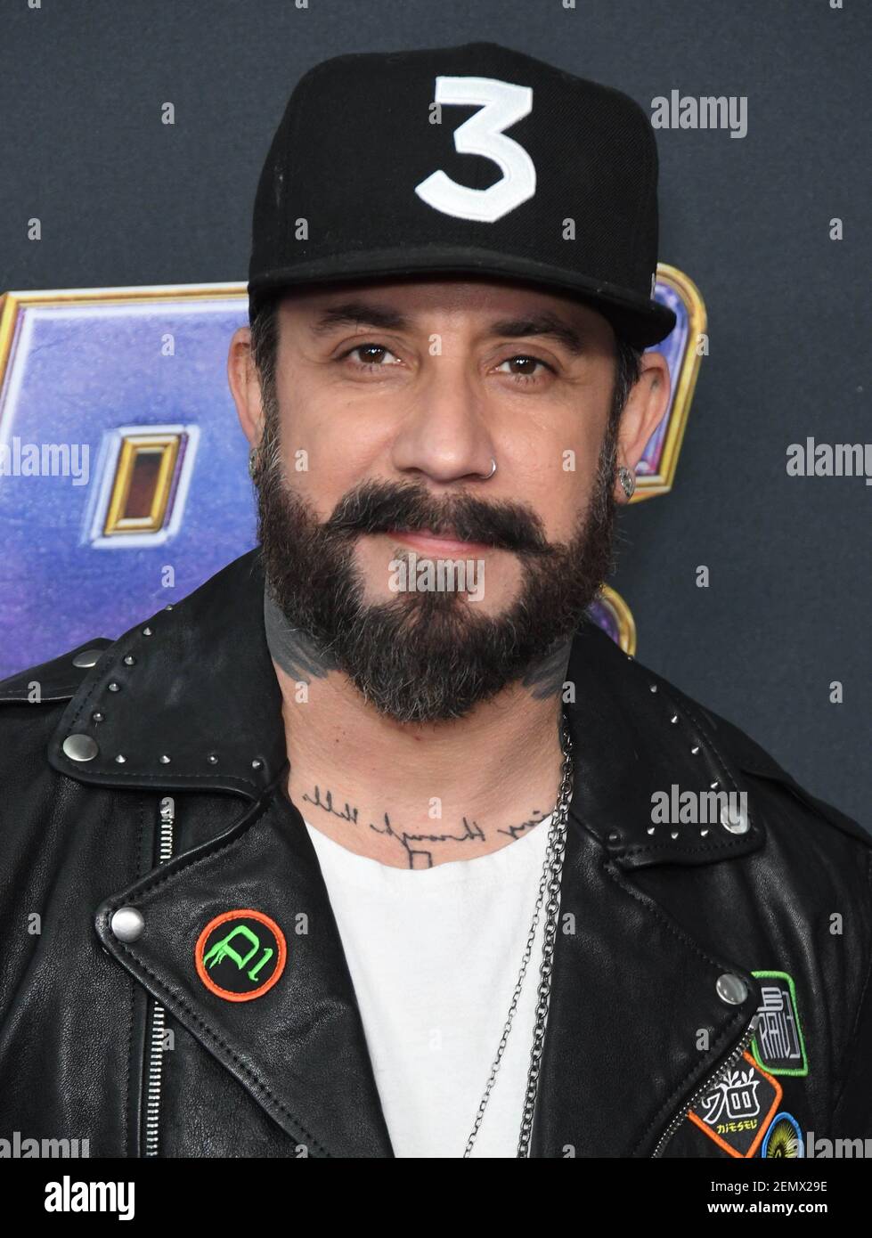 AJ McLean. Marvel Studios' "Avengers Endgame" Los Angeles Premiere