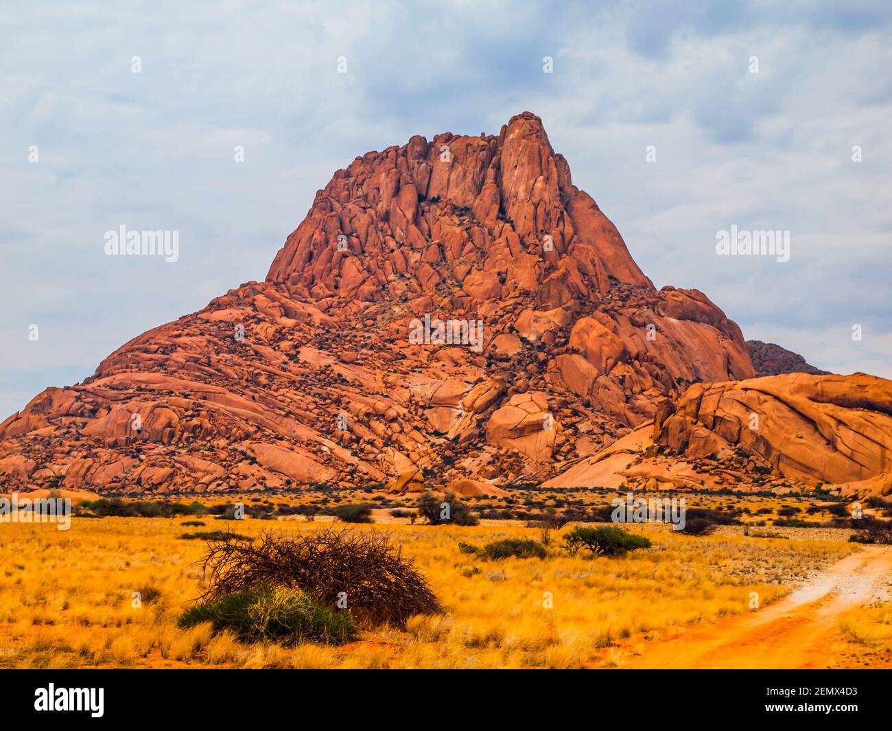Spitskoppe mountain in Namibia Stock Photo