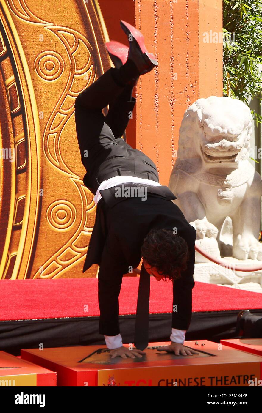 Mark Ruffalo attends the hand and footprint ceremony honoring the cast ...