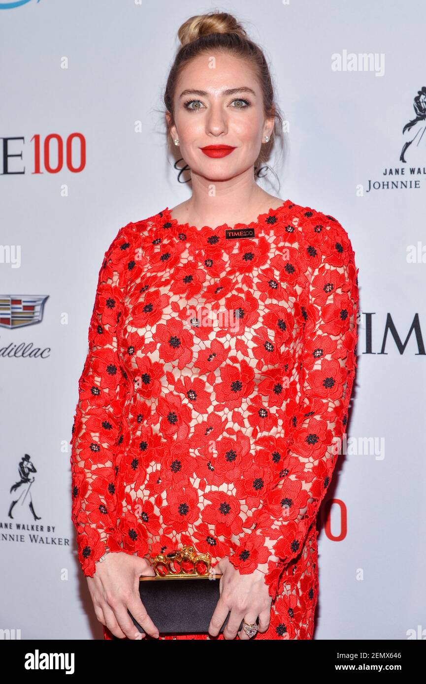 Whitney Wolfe Herd walking the red carpet at the 2019 Time 100 Most