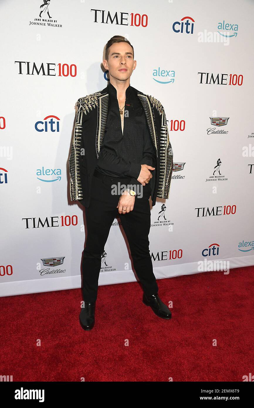 Adam Rippon attends the 2019 TIME 100 Most Influential People in the ...