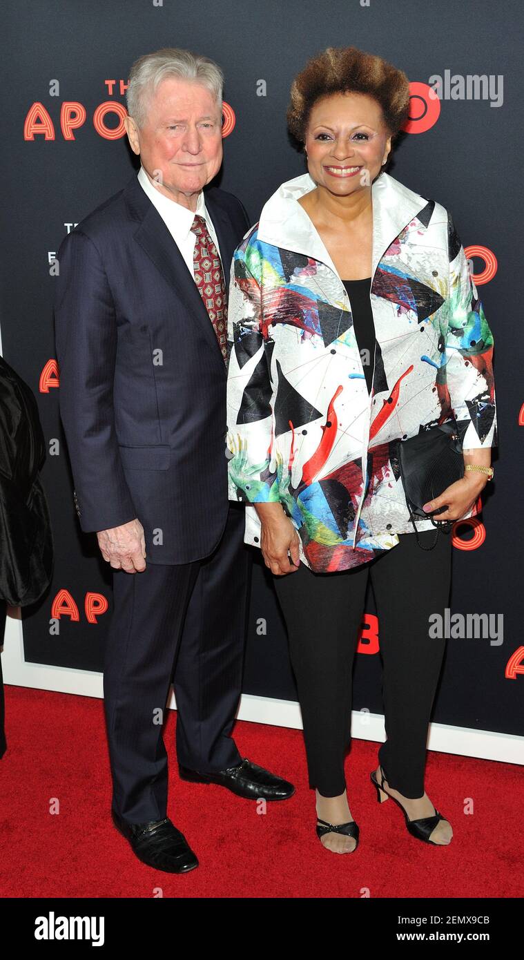 L-R: Actor Grahame Pratt and musician/actress Leslie Uggams attend the opening night of the 2019