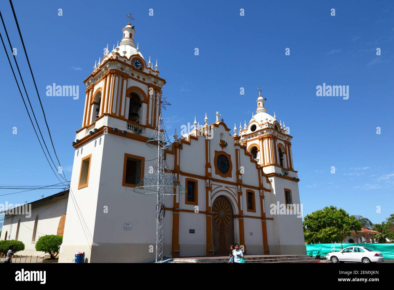Cathedral of Santiago the Apostle, Santiago, Veraguas Province, Panama Stock Photo