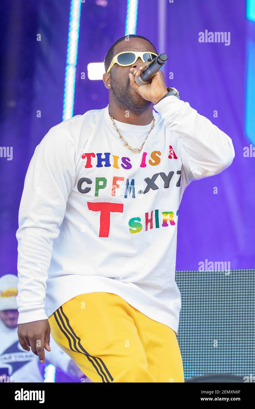 Rapper ASAP Ferg (Darold D. Brown) during Something In The Water Music ...