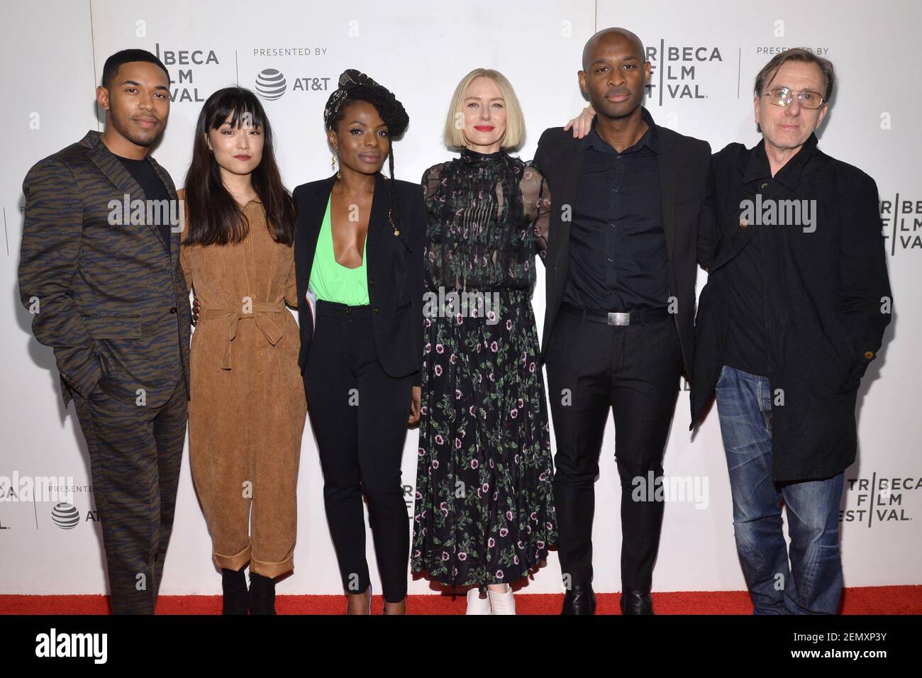 (L-R) Kelvin Harrison Jr., Andrea Bang, Marsha Stephanie, Naomi Watts
