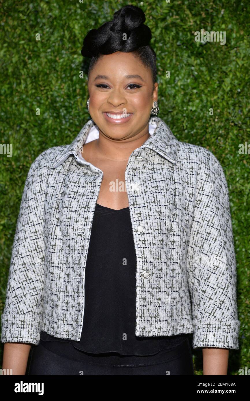 Phoebe Robinson attends the 2019 Chanel Tribeca Film Festival Dinner at  Balthazar in New York, NY April 29, 2019. (Photo by Anthony Behar/Sipa USA  Stock Photo - Alamy