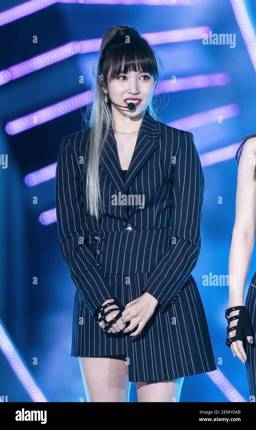 28 April 2019 - Gwangju South Korea : Japanese singer Mina