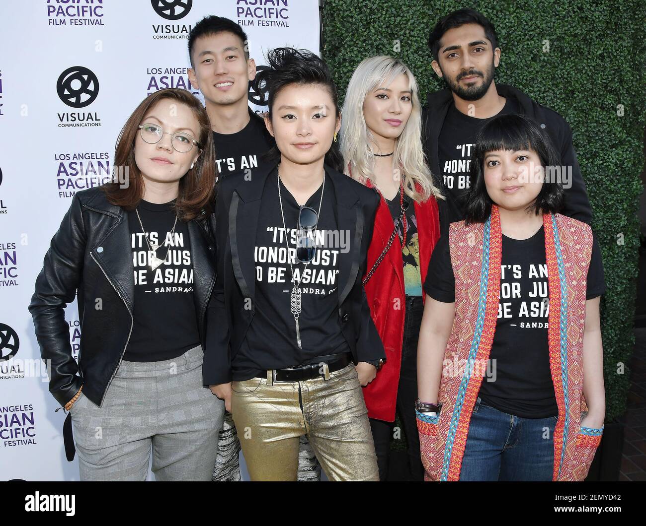 (L-R) Andrea A. Walter, Jake Choi, Celia Au, Chantal Thuy, Vinny ...
