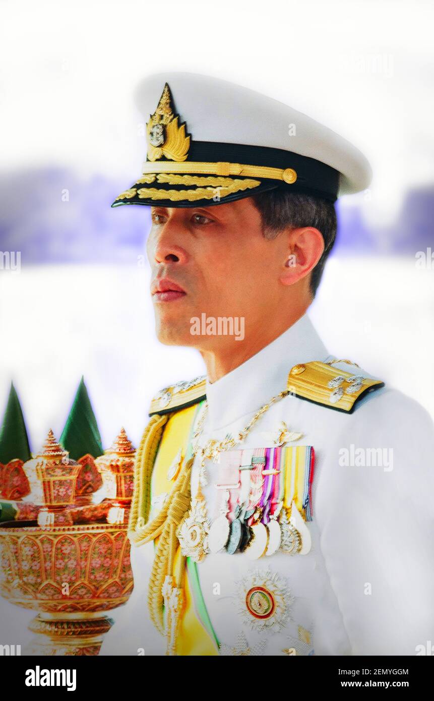 File photos Thailand's King Maha Vajiralongkorn Bodindradebayavarangkun