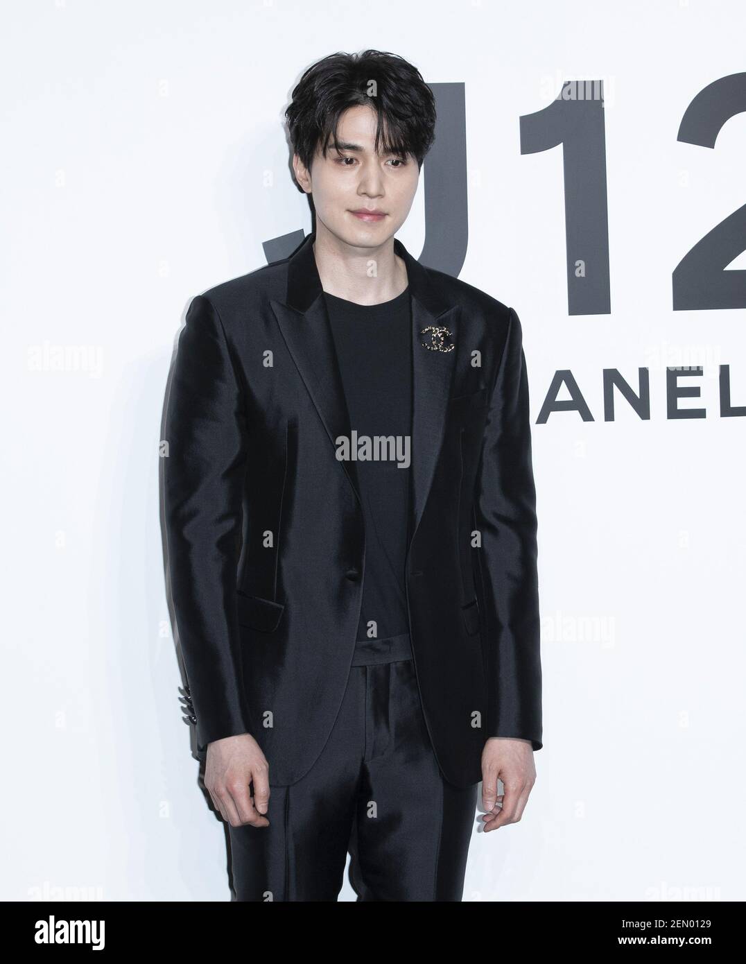 South Korean actor Lee Dong-wook, attends a photocall for the Fashion Brand  'Chanel The New J12' flag shop launching in Seoul, South Korea on May 8,  2019. (Photo by Lee Young-ho/Sipa USA