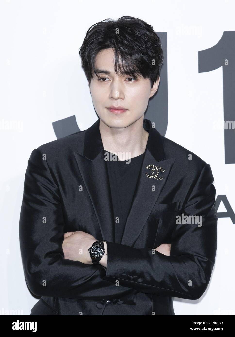 South Korean actor Lee Dong-wook, attends a photocall for the Fashion Brand  'Chanel The New J12' flag shop launching in Seoul, South Korea on May 8,  2019. (Photo by Lee Young-ho/Sipa USA