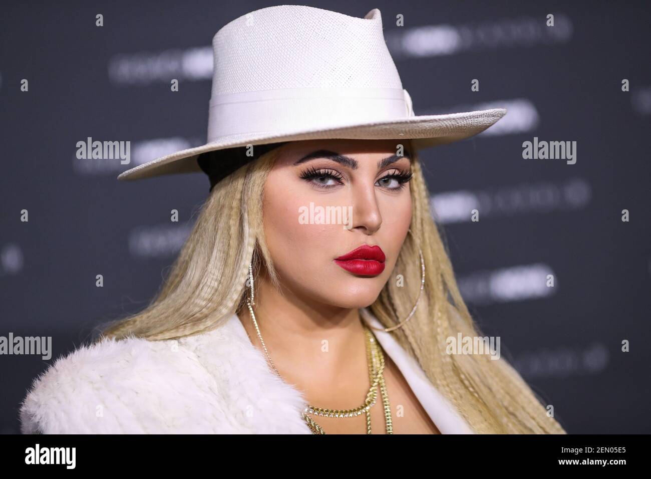 HOLLYWOOD, LOS ANGELES, CA, USA - MAY 08: Hrush Achemyan arrives at the