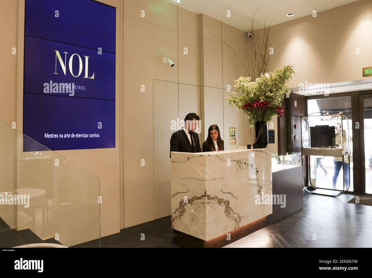 Lisbon 09 05 2019 Interview With The Couple Luisa And Nuno Jewelers Who Have Just Opened The Nol Jewelers In Chiado Paul Spranger Global Images Sipa Usa Stock Photo Alamy